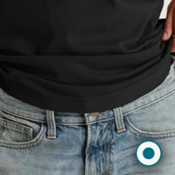 WIHOLL Summer Tops for Women Short Sleeve Cotton T-Shirts Loose Fit Basic Tees S - Picture 5 of 9